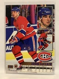 #111 John LeClair Montreal Canadiens 1994-95 Fleer Ultra Hockey Card