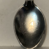 Skagway Alaska Bald Eagle State Flag Collectable Souvenir Spoon DB