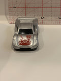 Grey #92 Flames Racer Maisto Toy Diecast Car