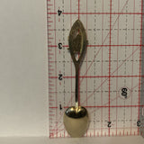 Prince Albert Saskatchewan Maple Leaf collectable Souvenir Spoon PT