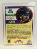 #86 Gary Nylund New York Islanders 1990-91 Score Hockey Card