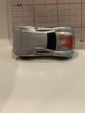 Grey #92 Flames Racer Maisto Toy Diecast Car