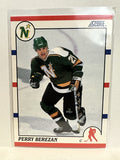 #379 Perry Berezan Minnesota North Stars 1990-91 Score Hockey Card