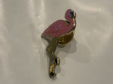Pink Flamingo Bird Lapel Hat Pin BC
