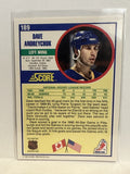 #189 Dave Andreychuk Buffalo Sabres 1990-91 Score Hockey Card