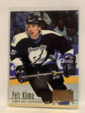 #208 Petr Klima Tampa Bay Lightning 1994-95 Fleer Ultra Hockey Card