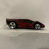 Red Mcdonalds Stock Racer ©1999 Hot Wheels Diecast Car DC
