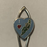 I Love Heart St Thomas Island Collectable Souvenir Spoon DB