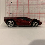 Red Mcdonalds Stock Racer ©1999 Hot Wheels Diecast Car DC