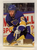 #182 Steve Duchesne St Louis Blues 1994-95 Fleer Ultra Hockey Card
