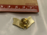 USA Curacao Friendship Flags Lapel Hat Pin BC