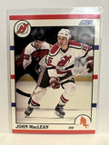 #190 John MacLean New Jersey Devils 1990-91 Score Hockey Card