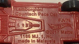 Red 50th Grand Prix Lamborghini Countach Pace Car FJV79 Hot Wheels Toy Diecast Car