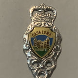 Casa Loma Toronto Ontario Collectable Souvenir Spoon DB