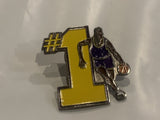 #1 Basketball Player Lapel Hat Pin BC