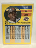 #525 Joe Carter San Diego Padres 1991 Fleer Baseball Card