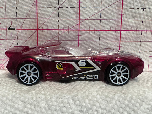 Red Nerve Hammer Hot Wheels Diecast Car