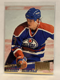#68 Jason Arnott Edmonton Oilers 1994-95 Fleer Ultra Hockey Card