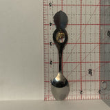 St Albert Fish Alberta Oil Derrick collectable Souvenir Spoon PU