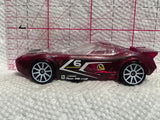 Red Nerve Hammer Hot Wheels Diecast Car
