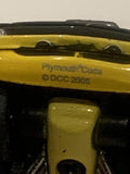Yellow Plymouth Cuda 2005 Unbranded Toy Diecast Car