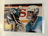 #195 Arturs Irbe San Jose Sharks 1994-95 Fleer Ultra Hockey Card
