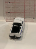 White Highway Patrol Police Truck Unbranded Toy Diecast Car