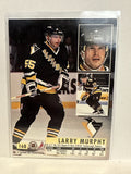#168 Larry Murphy Pittsburgh Penguins 1994-95 Fleer Ultra Hockey Card