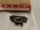 Bad To The Bone Motorcycle Lapel Hat Pin BD