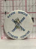 Kevin Sirois Time to Trim Fitness Centre Button Pinback