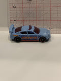 Blue HWPD Police Dodge Charger Drift 2009  Hot Wheels Toy Diecast Car