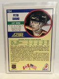 #154 Petri Skriko Vancouver Canucks 1990-91 Score Hockey Card