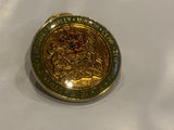 County of Lacombe Towns Alberta Coat of Amrs Lapel Hat Pin BD