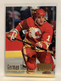 #36 German Titov Calgary Flames 1994-95 Fleer Ultra Hockey Card