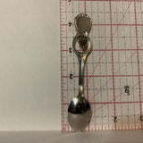 Invermere BC Pine Cone Salmon Fish Collectable Souvenir Spoon DB