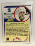 #94 Curt Giles Minnesota North Stars 1990-91 Score Hockey Card