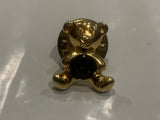 Teddy Bear Big Heart Lapel Hat Pin DM