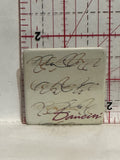Dancin Music Sheet Button Pinback