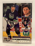 #94 Darren Turcotte Hartford Whalers 1994-95 Fleer Ultra Hockey Card