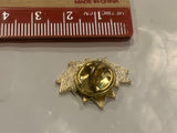 RCA La Collection Gress Tank Maple Leaf Lapel Hat Pin DM