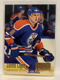 #71 Zdeno Ciger Edmonton Oilers 1994-95 Fleer Ultra Hockey Card