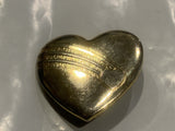 Shooting Heart on a Heart Lapel Hat Pin DM