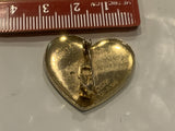Shooting Heart on a Heart Lapel Hat Pin DM