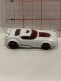 White Fast Fish Hot Wheels Toy Diecast Car