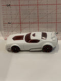 White Fast Fish Hot Wheels Toy Diecast Car