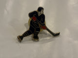 Hockey Player Lapel Hat Pin BD