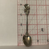 Rocky Mountain House Alberta Wild Rose Flower Collectable Souvenir Spoon DC