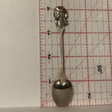 Rocky Mountain House Alberta Wild Rose Flower Collectable Souvenir Spoon DC