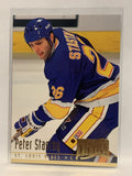 #190 Peter Stastny St Louis Blues 1994-95 Fleer Ultra Hockey Card