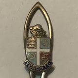 Toronto City Crest Emblem Ontario Collectable Souvenir Spoon DC